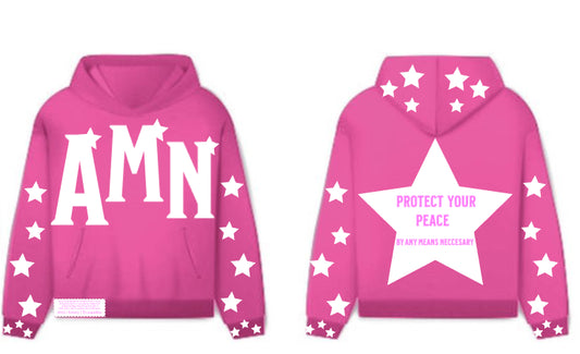 Pink Distressed Pullover PRE ORDER